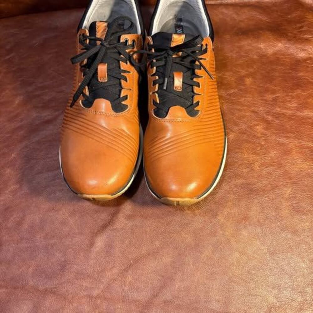 Johnston & Murphy XC4 TR1-Luxe Hybrid Leather Sneakers Brown - Size 10.5 - Picture 6 of 6